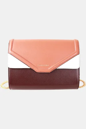 Charriol Wine Leather Forever Crossbody