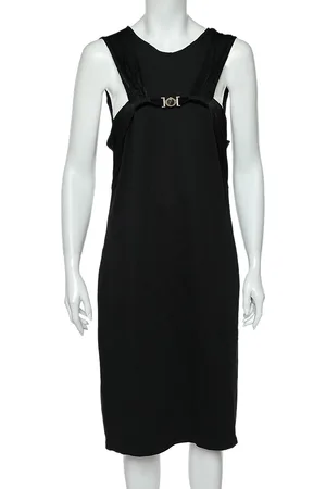 VERSACE Knit Sleeveless Shift Dress M