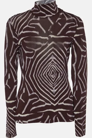 Kenzo Printed Jersey Full Sleeves Top M