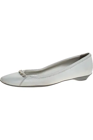 Prada Leather Bow Ballet Flats Size 39