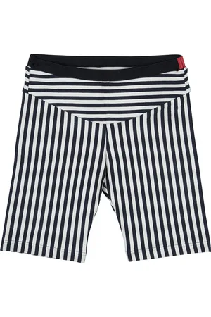 Roma e Tosca Monochrome Striped Capri Leggings 8 Yrs