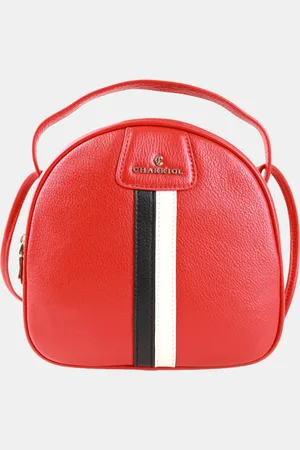 Charriol Leather Conic Handbag