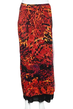 Kenzo Printed Jersey Skirt L