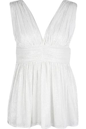 Paul And Joe Sequin Embellished Ruched Sleeveless Top S