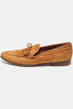 Sergio Rossi Suede Loafers Size 37.5