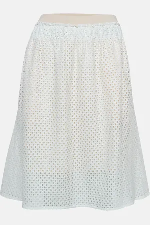 See by Chloé /Pink Eyelet Lace Short Skirt S