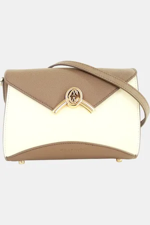 Charriol Taupe/ Leather Coralie Malia Handbag