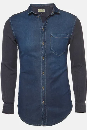 Dolce & Gabbana Brad Denim Button Front Full Sleeve Shirt S