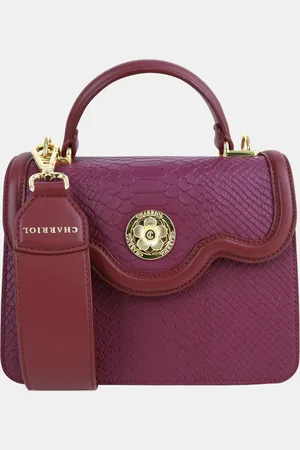 Charriol Mulberry Leather LAETITIA Handbag