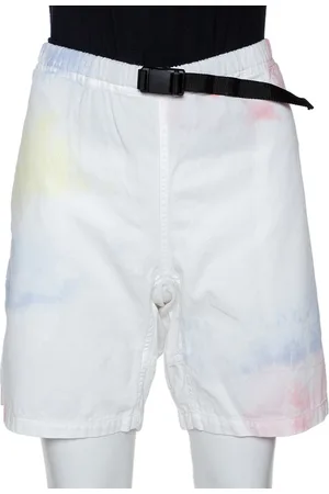 JOHN ELLIOTT Ink Bloom Tie Dye Cotton Mountain Shorts S