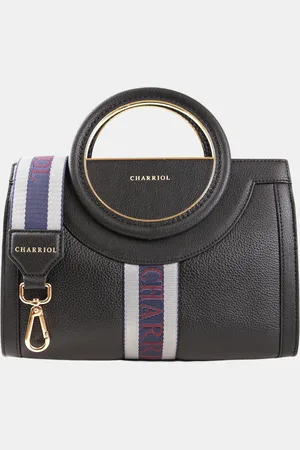 Charriol Leather Deauville Handbag