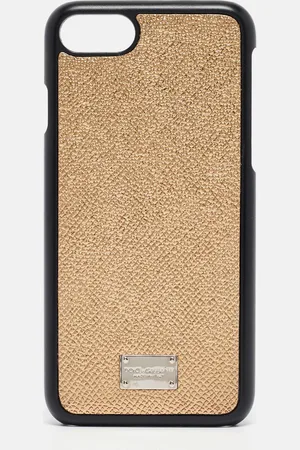 Dolce & Gabbana /Black Leather iPhone 6 Cover