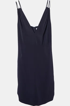 Victoria Beckham Plunge V-Neck Mini Dress M