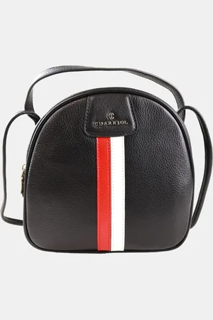 Charriol Leather Conic Handbag