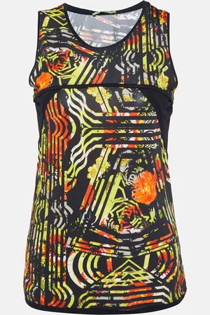 VERSACE Printed Jersey Tank Top M