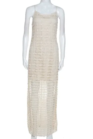 ALICE+OLIVIA Crochet Anora Maxi Dress M