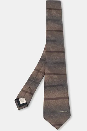 Burberry Striped Silk Tie