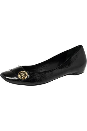 Tory Burch Patent Leather Andi Ballet Flats Size 39