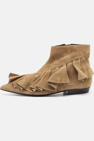 J.W.Anderson Suede Pierce Ankle Length Boots Size 36