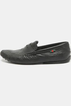 Gucci Leather Driver Loafers Size 42.5