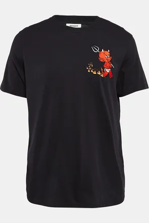 Sandro X Hot Stuff Embroidered Crew Neck T-shirt L