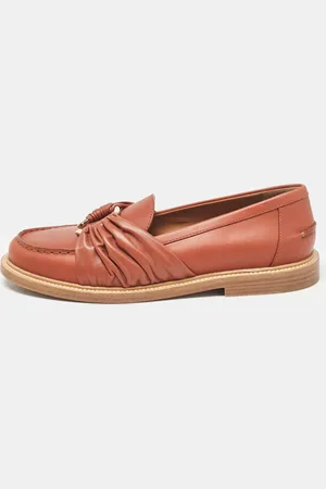Chloé Leather Slip On Loafers Size 40.5