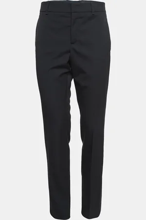 Gucci Wool Side Satin Trim Trousers M