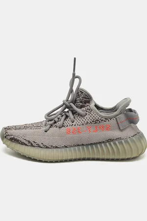 adidas Knit Fabric Boost 350 V2 Beluga Sneakers Size 37 1/3