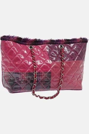 CHANEL Vinyl Paris-Moscou Funny Tote Bag