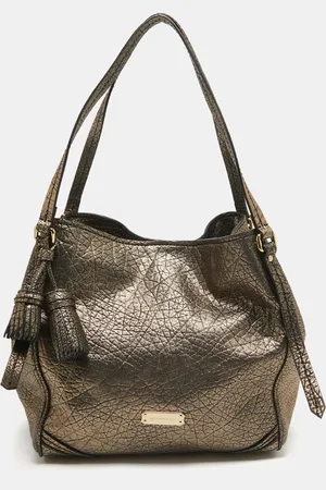 Burberry Leather Canterbury Tassel Tote