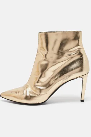 Balenciaga Leather Ankle Length Boots Size 41