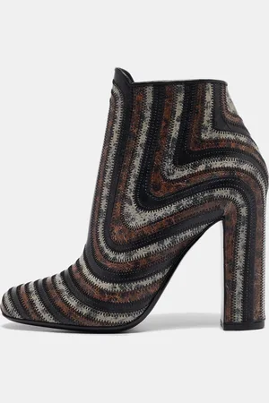 Salvatore Ferragamo Leather Ankle Length Boots Size 39.5