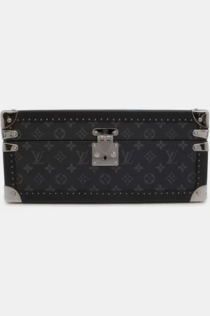 LOUIS VUITTON Noir Monogram Eclipse Canvas Coffret Accessoires Bag