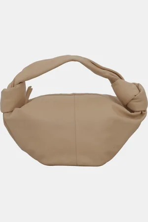 Bottega Veneta Nude Mini Double Knot Bag