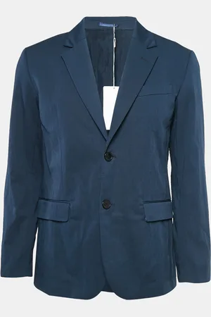 Zadig & Voltaire Marine Cotton Blend Tailored Venice Blazer M