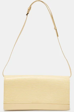 LOUIS VUITTON Vanilla Epi Leather Honfleur Clutch Bag