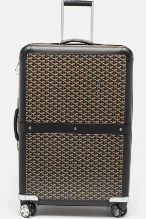 GOYARD Ine Coated Canvas Satolas GM Rolling Suitcase