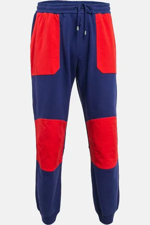 Gucci X The North Face Colorblock Cotton Knit and Nylon Sweatpants M