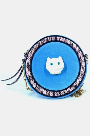 Gucci Round Pochette Crossbody Chain Bag