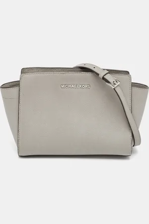 Michael Kors Leather Small Selma Crossbody Bag