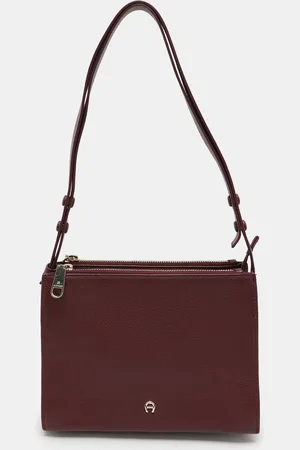 Aigner Leather Shoulder Bag