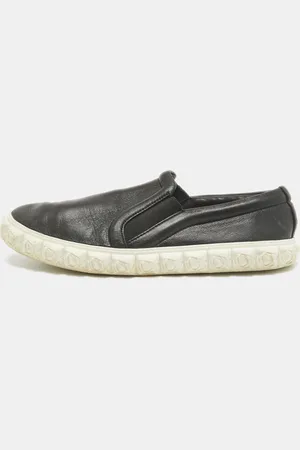 Stuart Weitzman Leather Slip On Sneakers Size 38.5