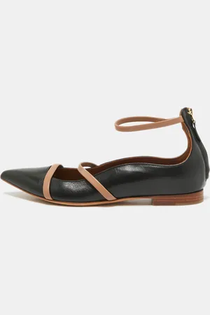 MALONE SOULIERS Leather Robyn Ballet Flats Size 37.5