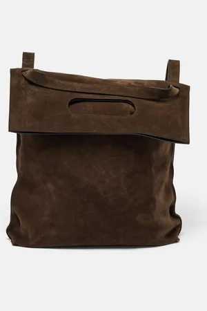 Tom Ford Suede Alix Convertible Tote Backpack