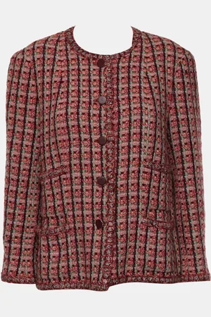 CHANEL Vintage Tweed Blazer XL