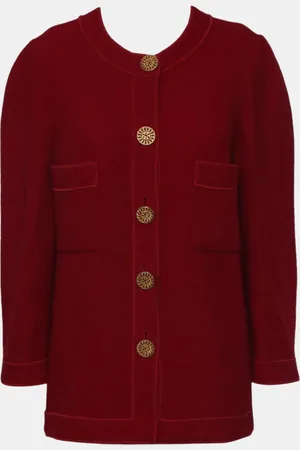 CHANEL Vintage Button-Up Cardigan L