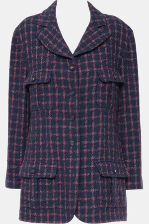 CHANEL Vintage Tweed Blazer XL