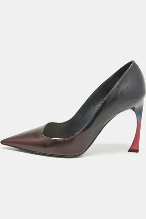 Dior /Black Patent Leather Pointed Toe Pumps Size 36