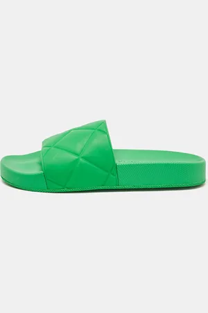 Bottega Veneta Rubber Pool Slides Size 35