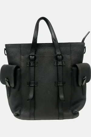 LOUIS VUITTON Taurillon Listopher Tote Bag
